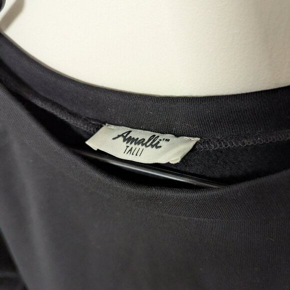 NWOT Amalli Talli Zipper side Sweatshirt size Large Tall - Picture 5 of 10